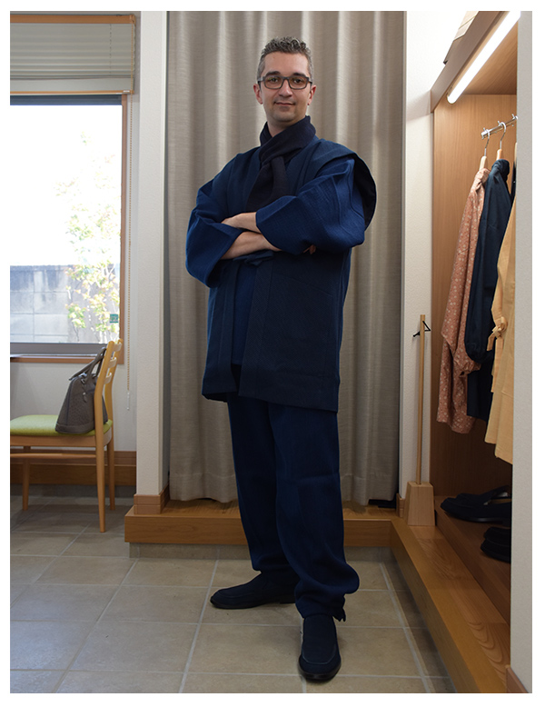 using traditional fabrics from all over Japan